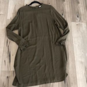 Army green dress